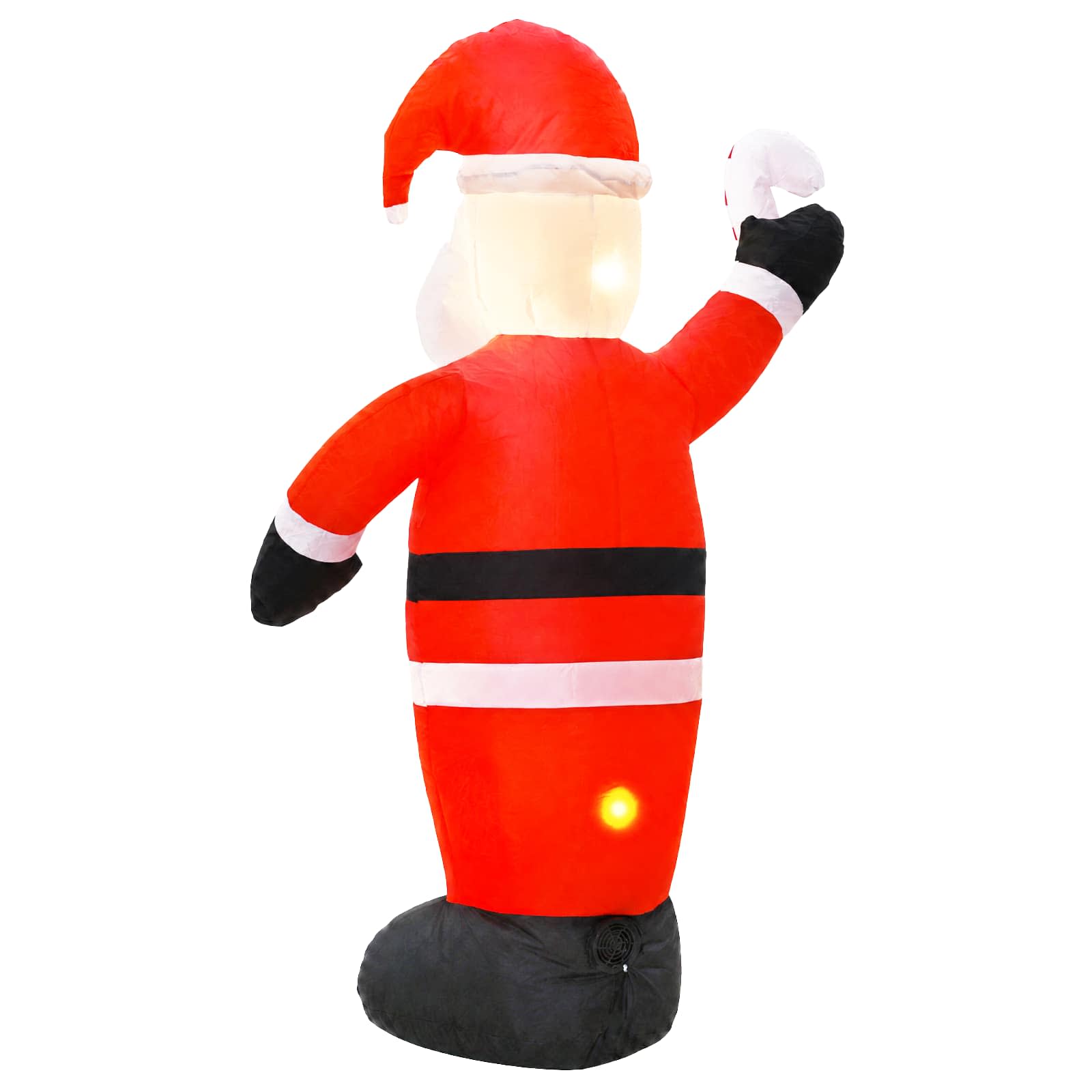 vidaXL Opblaasbare kerstman 120 cm rood, foto 3