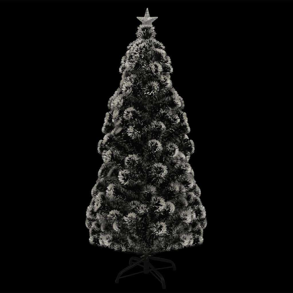 Száloptikás megvilágított karácsonyfa állvánnyal 150 cm 
