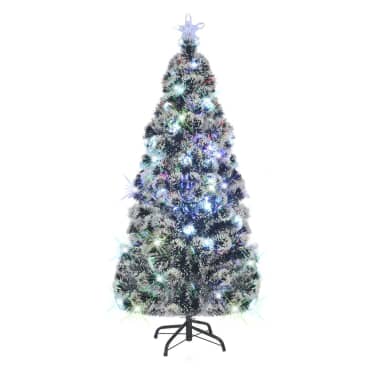 Arvore de natal artificial + suporte aço/ luzes LED 180 cm 220 ramos[1/8]