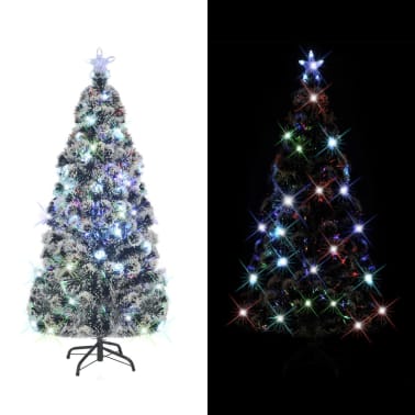 Arvore de natal artificial + suporte aço/ luzes LED 180 cm 220 ramos[2/8]