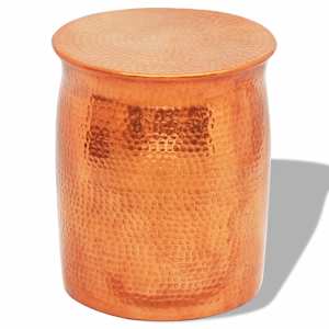 vidaXL sepistatud alumiiniumist taburet/lisalaud messing/vask
