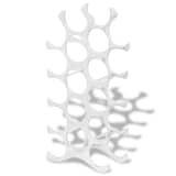 Aluminium Wine Rack Stand Holder for 15 Bottles Silver