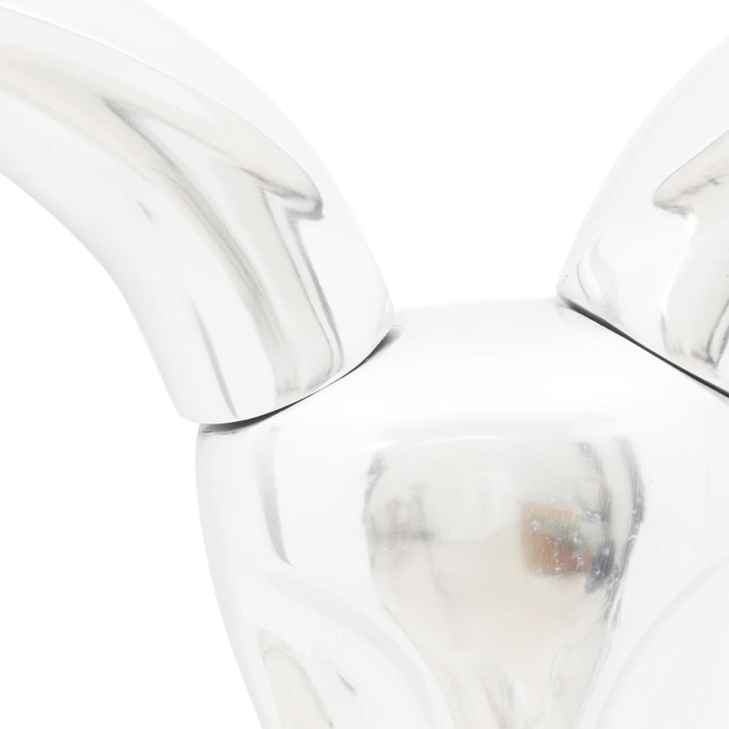 Decorazione Da Parete Testa Gazzella Colore Argento 50 Cm VidaXL 15 width=274