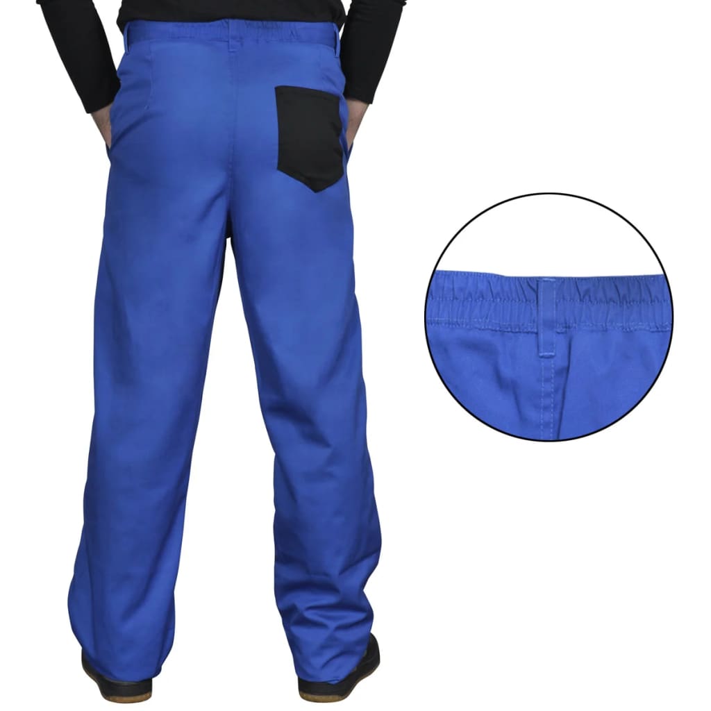 Pantalon de travail Homme Bleu L