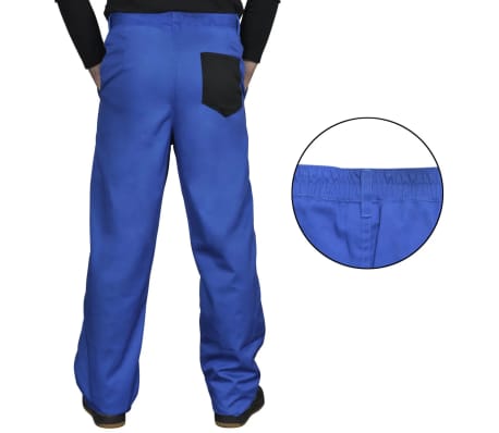 Pantalon de travail Homme Bleu L