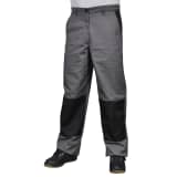 Calça de trabalho p/ homem tamanho L cinzento