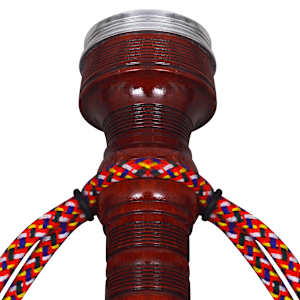 Skotské dudy horalské červený Royal Steward tartan - obrázek 4