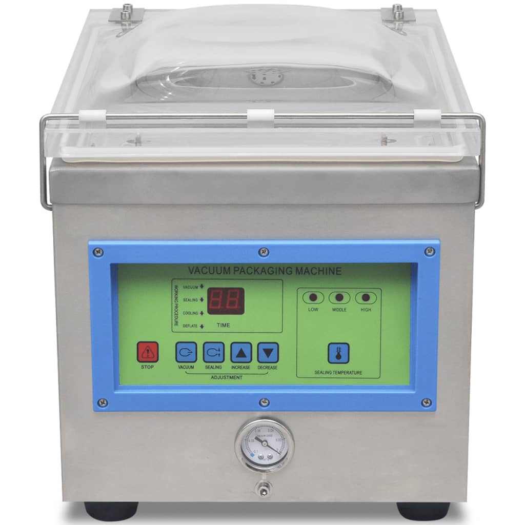 

vidaXL Vacuümverpakkingsmachine/sealer professioneel roestvrij staal 350 W