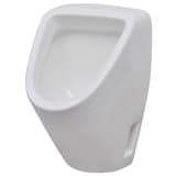 Orinatoio sospeso da parete in ceramica bianca