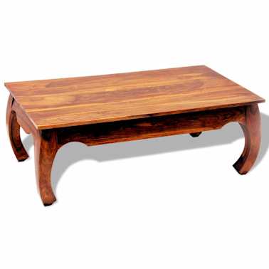 vidaXL Mesa de centro 40 cm madeira de sheesham sólida[1/8]