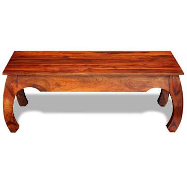 vidaXL Mesa de centro 40 cm madeira de sheesham sólida[2/8]