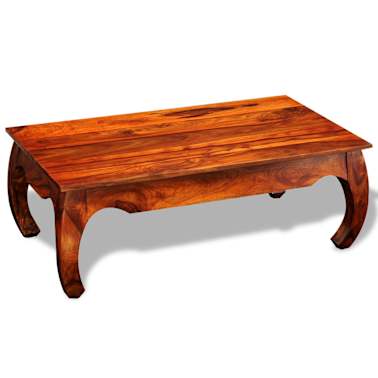 vidaXL Mesa de centro 40 cm madeira de sheesham sólida[5/8]