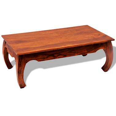 vidaXL Mesa de centro 40 cm madeira de sheesham sólida[6/8]