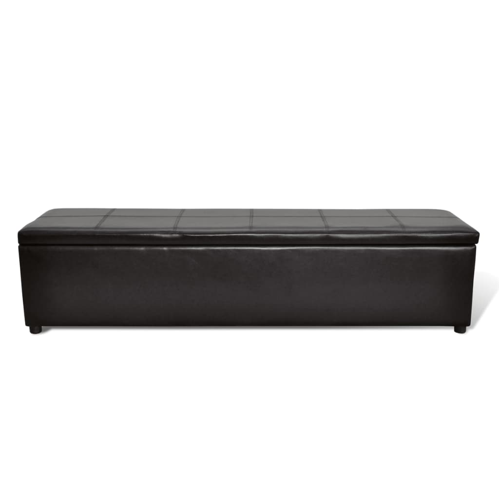 

Brown Storage Bench Large Size
