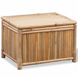 Úložné boxy 3 ks bambus - obrázek 4