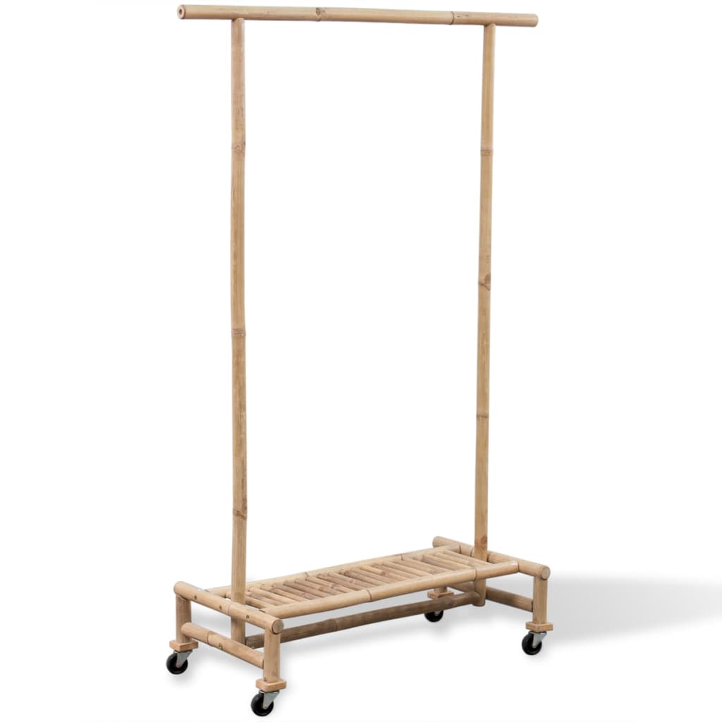 Image of Bamboo Clothes Rack