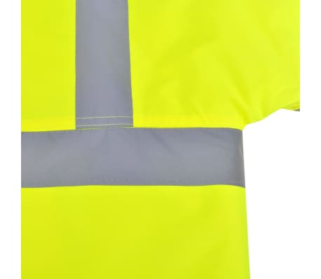 Olcsó vidaXL férfi fényvisszaverő poliészter kabát méret XXL Olcsó vidaXL férfi fényvisszaverő poliészter kabát méret XXL