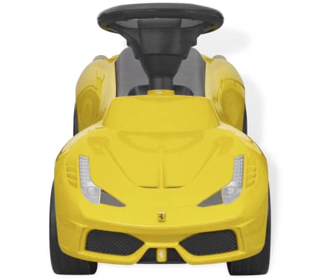 vidaXL Gåbil gul Ferrari 458