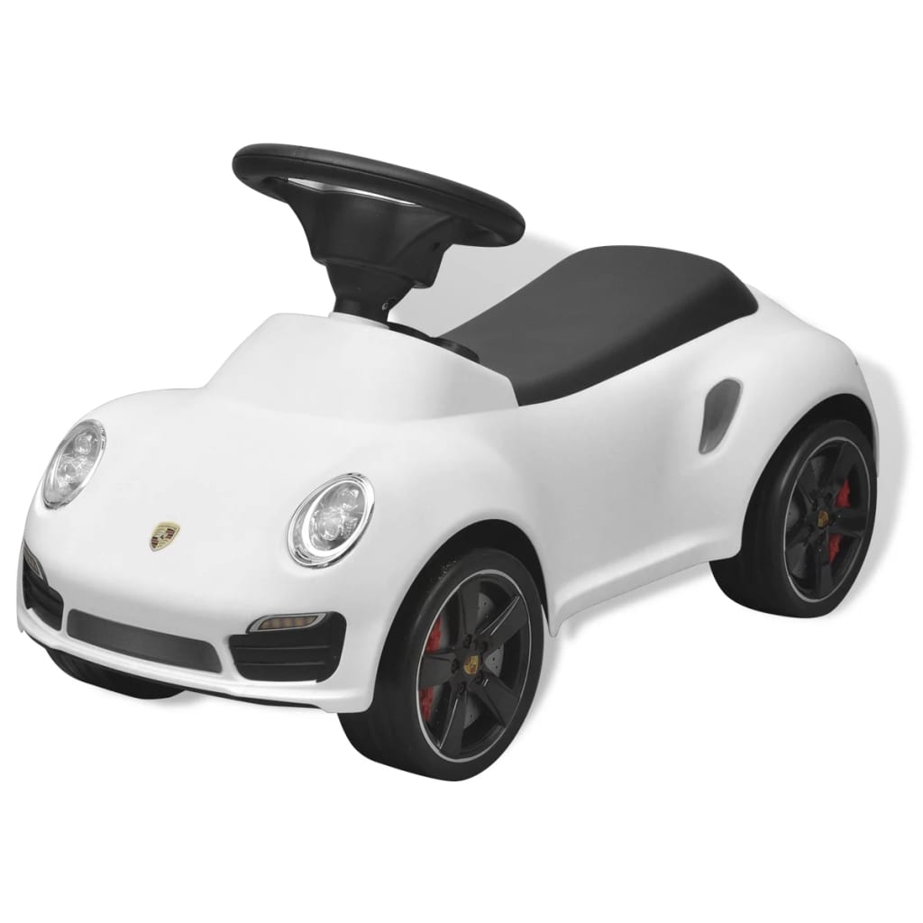 vidaXL Mașină de jucărie de tip ride-on Porsche 911, Albă