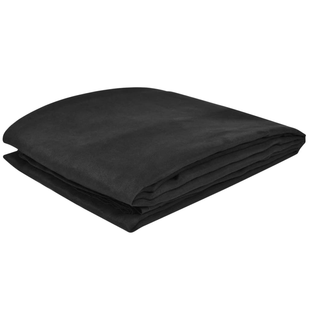 Petrashop 130896 Micro-suede Couch Slipcover Anthracite 210 x 280 cm