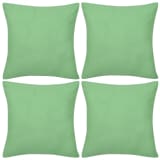 Omenanvihreä Tyynynpäällinen Puuvilla 4kpl 40 x 40 cm
