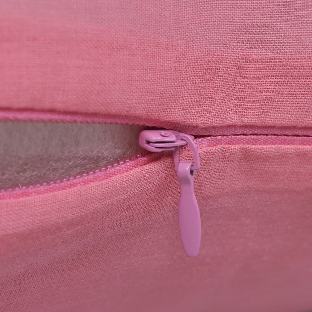 Petrashop 130935 4 Pink Cushion Covers Cotton 50 x 50 cm