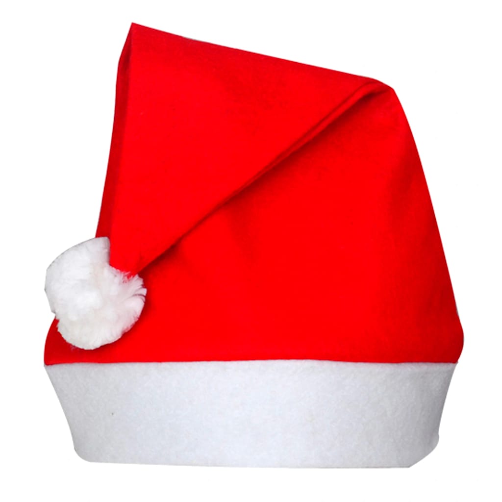 vidaXL Vianočná čiapka Santa Claus 24 ks