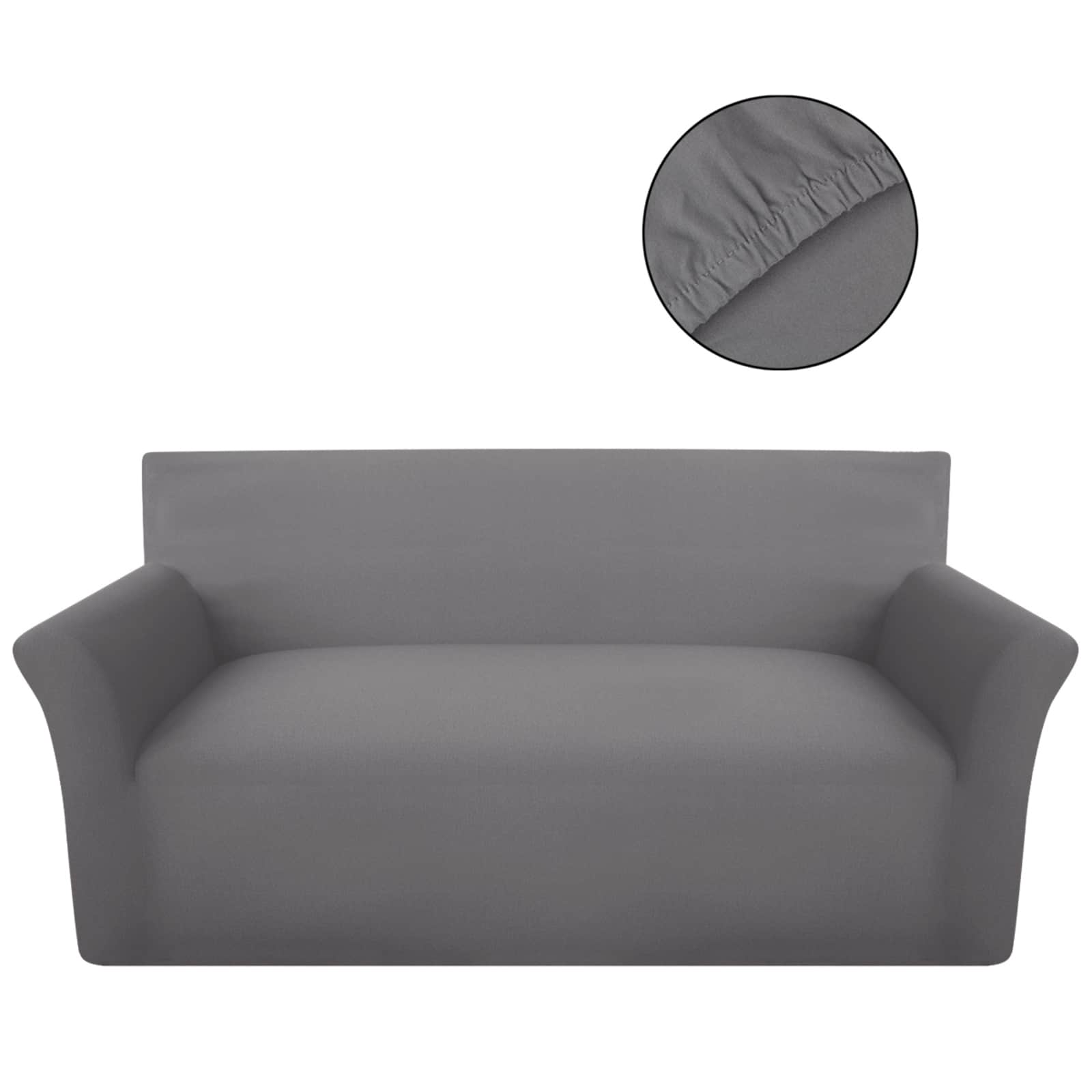 Potah Šedá 3místná Textil - obrázek 2