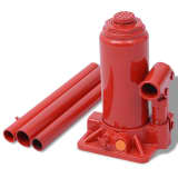 vidaXL Hydraulic Bottle Jack 6 Tonne Red Cast Steel