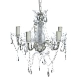 vidaXL Chandelier White 16"x16"