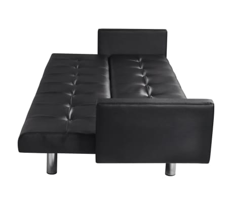 Artificial Leather Sofa Sleeper Living Room Furniture Covertible Artificial Leather Sofa Sleeper Living Room Furniture Covertible White Black