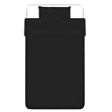 vidaXL Dvodelna Posteljnina Bombaž Antracitna 155x220/80x80 cm