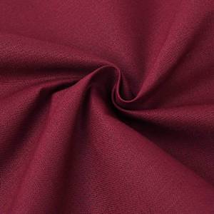 vidaXL Patalynės komplektas, vyno spalva, medvilnė 200x220/60x70cm