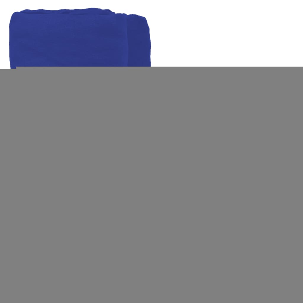 Joustolakana 2 kpl Puuvilla 90×190-100×200 cm Sininen
