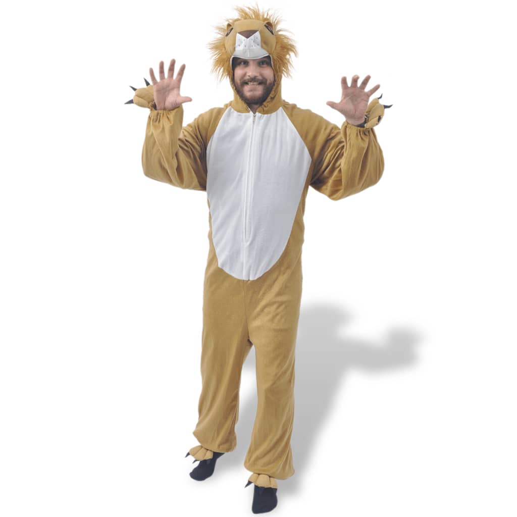 vidaXL Costume di Carnevale Leone XL-XXL