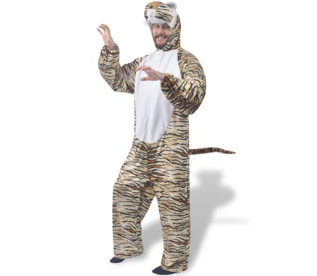 vidaXL Карнавален костюм на тигър, XL-XXL