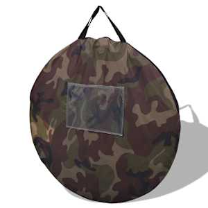Samorozkládací stan pro 2 osoby maskáčový - obrázek 8
