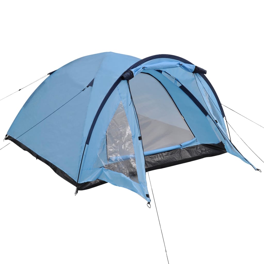 

vidaXL Tent 3-persoons blauw