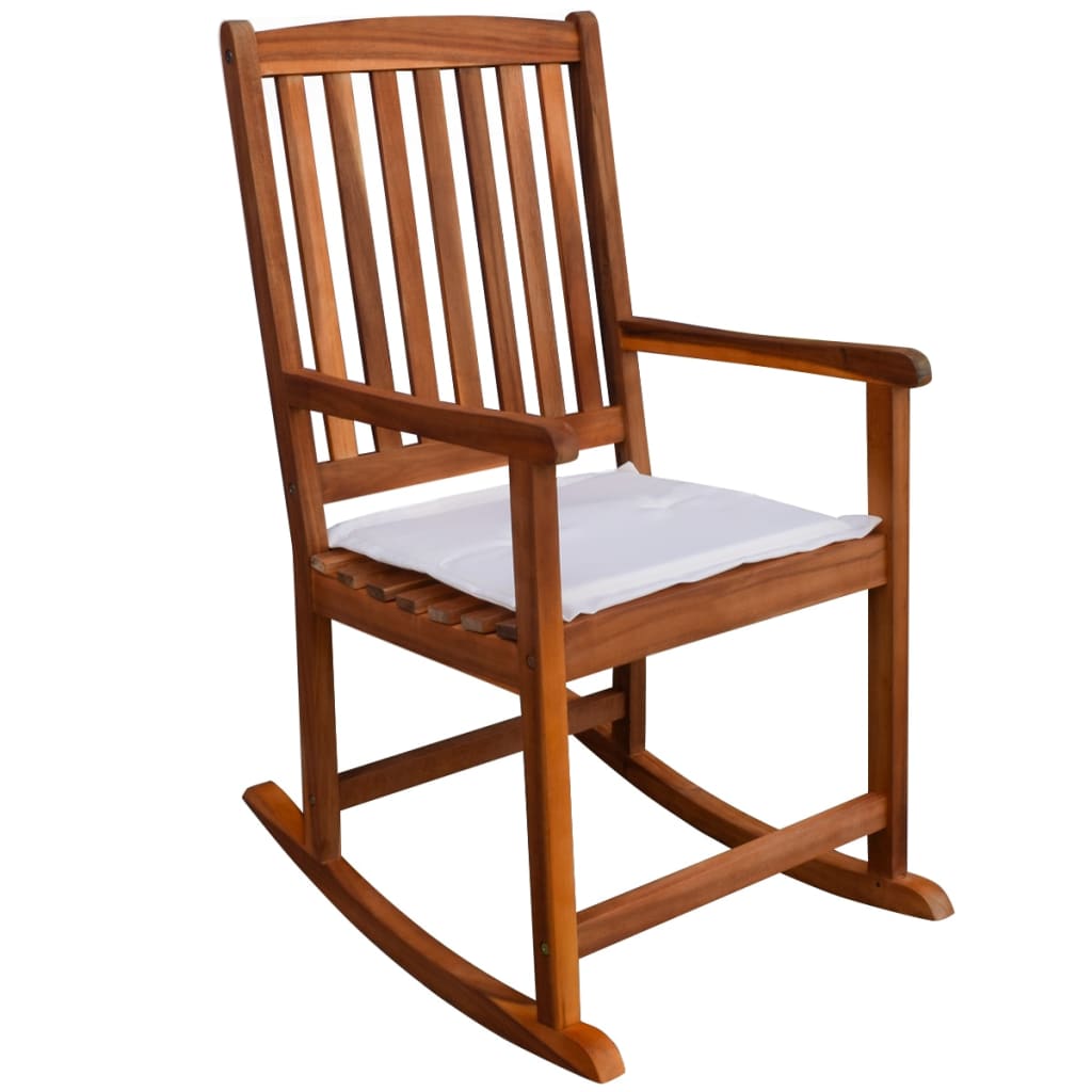 Image of vidaXL Garden Rocking Chair Acacia Wood