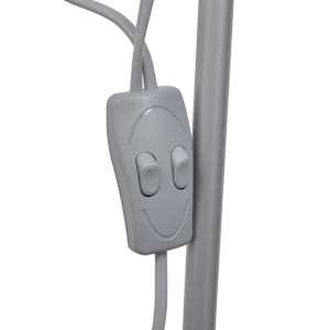 Stojací lampa šedá - obrázek 5