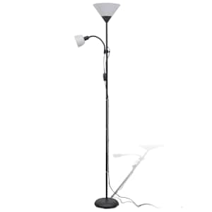 Stojací lampa černá - obrázek 2