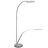 vidaXL lámpara de pie regulable con LED 18 W