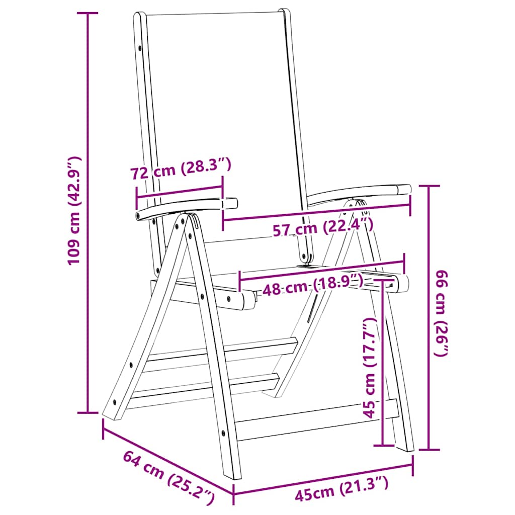 7-delige Tuinset massief acaciahout image 13