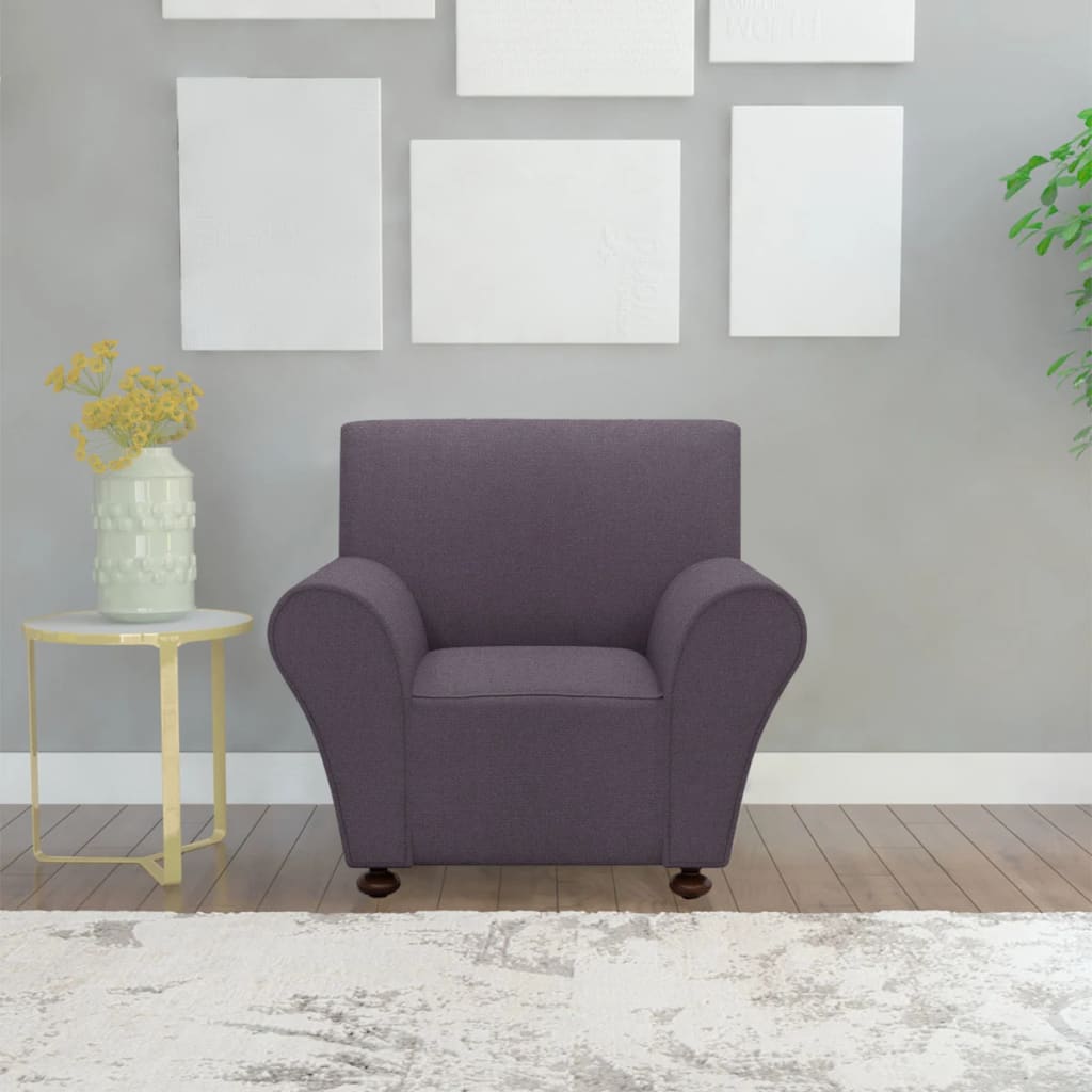 Housse extensible de canapé Anthracite Jersey de polyester