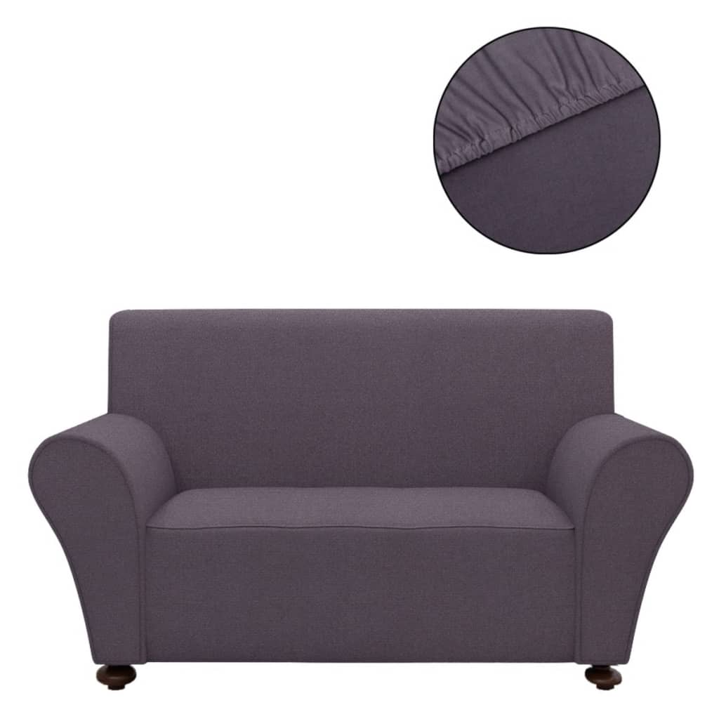 

vidaXL 131083 Stretch Couch Slipcover Anthracite Polyester Jersey