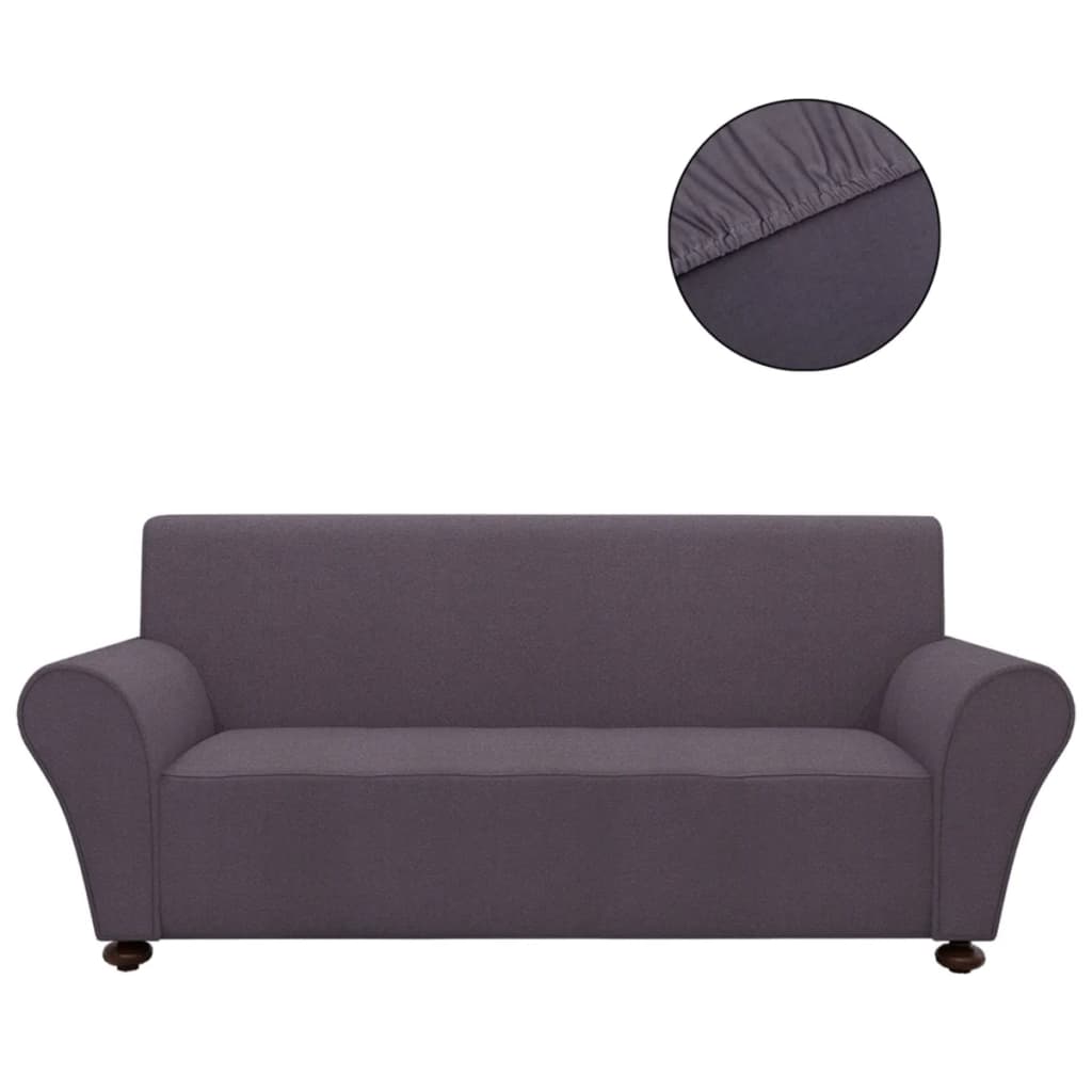 VidaXL elastīgs dīvāna apvalks, poliestera džersijs