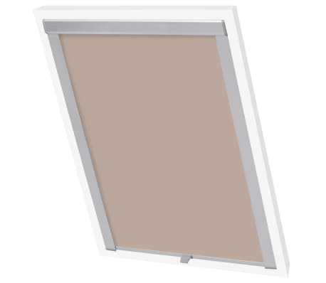 vidaXL Tenda a rullo oscurante persiana beige C04