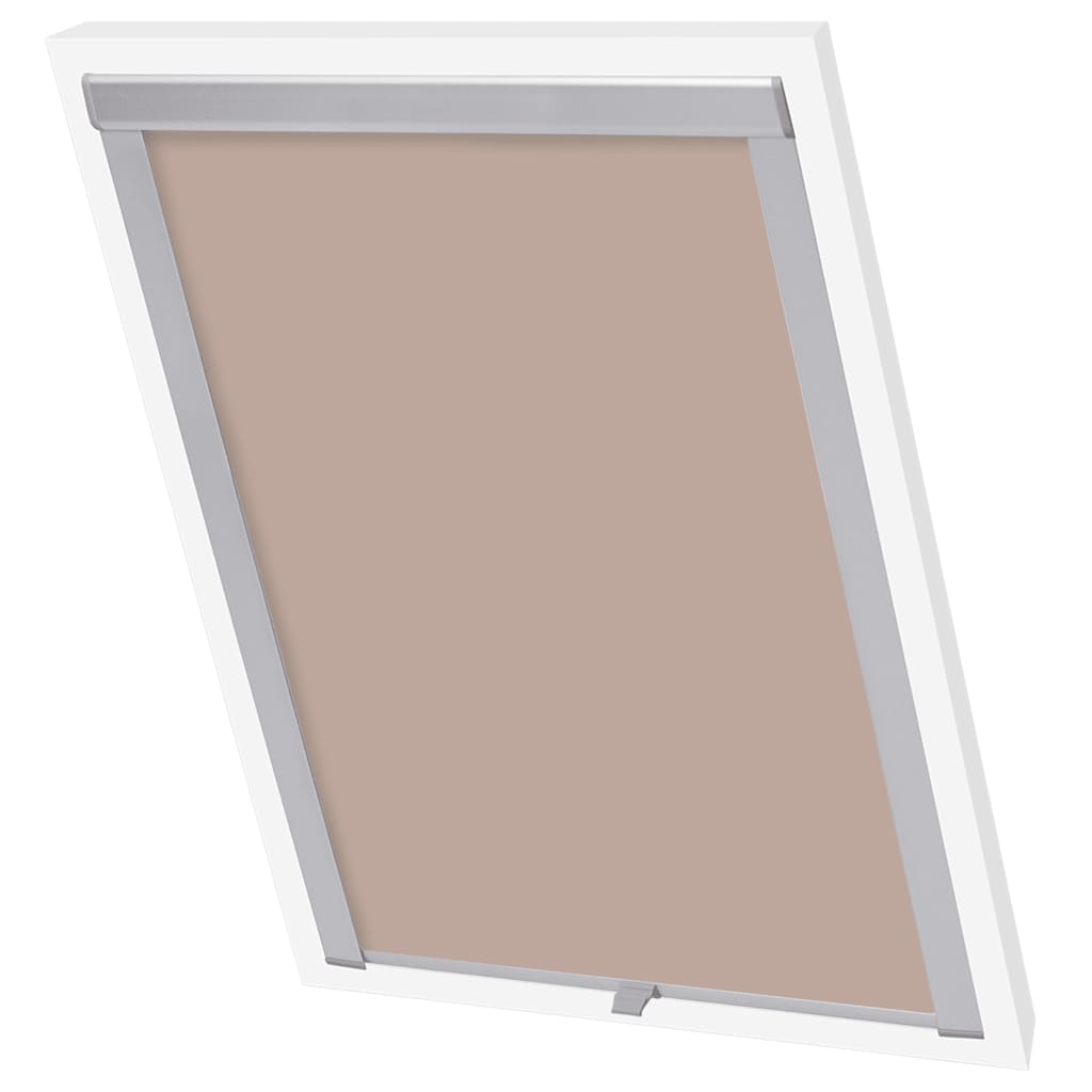 vidaXL Rolgordijn verduisterend beige M08/308