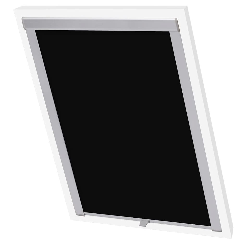 vidaXL Jaluzele opace tip rulou S08/608, negru