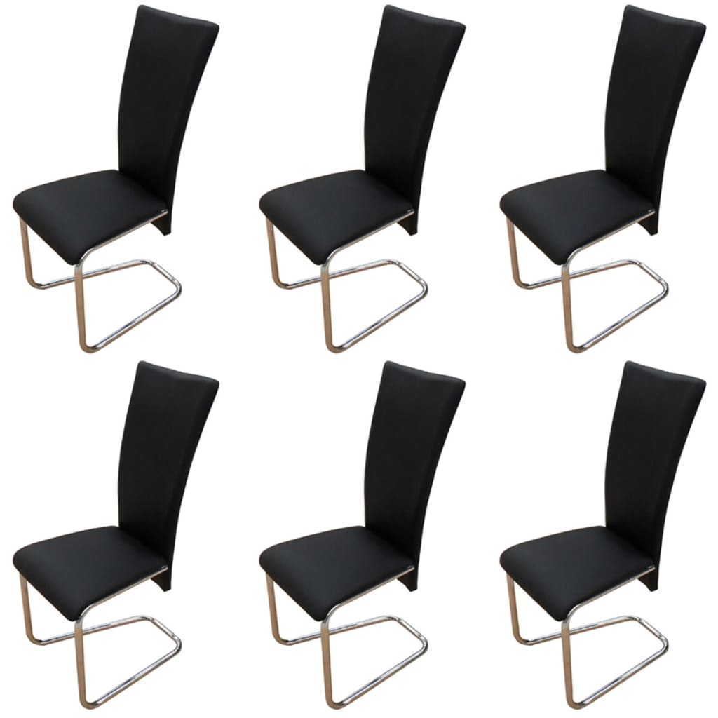 Много черных стульев